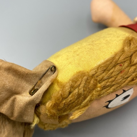 Campbell Soup Kids Knickerbocker Doll Vintage 1970s Stuffed Doll Chef Hat Flaws - Picture 4 of 13